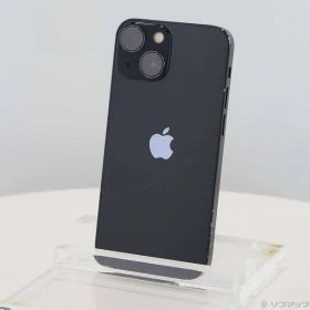 〔中古品〕 iPhone13 mini 128GB ミッドナイト MLJC3J／A SIMフリー【344】