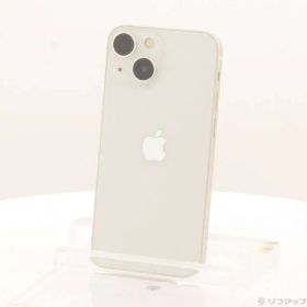 〔中古品〕 iPhone13 mini 128GB スターライト MLJE3J／A SIMフリー【262】