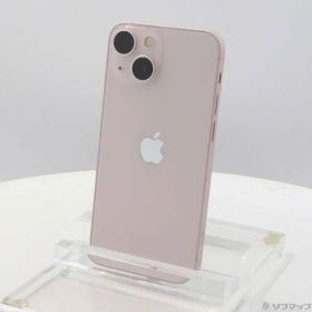 〔中古品〕 iPhone13 mini 128GB ピンク MLJF3J／A SIMフリー 〔ネットワーク利用制限▲〕【258】