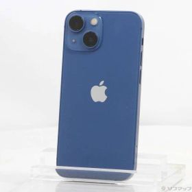 〔中古品〕 iPhone13 mini 128GB ブルー MLJH3J／A SIMフリー【305】