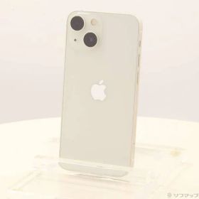 〔中古品〕 iPhone13 mini 256GB スターライト MLJK3J／A SIMフリー【295】