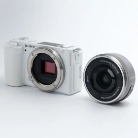SONY（ソニー） VLOGCAM ZV-E10L パワーズームレンズキット [ホワイト] _GP00007519