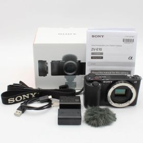 ほぼ新品 SONY ミラーレス一眼 ZV-E10 海外版 ソニー デジタル一眼 NO.C11658