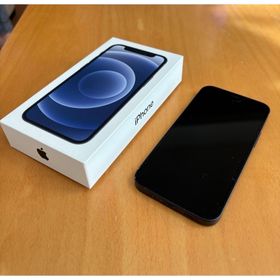 アイフォーン(iPhone)のiPhone12 mini 256G ブラック SIMフリー(スマートフォン本体)
