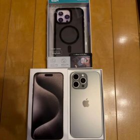 シムフリーiPhone 15 Pro Max 256GB ナチュラルチタニウム