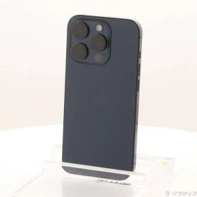 〔中古品〕 iPhone15 Pro 256GB ブルーチタニウム MTUG3J／A SIMフリー【348】