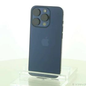 〔中古品〕 iPhone15 Pro 256GB ブルーチタニウム MTUG3J／A SIMフリー【295】