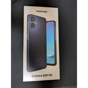 サムスン(SAMSUNG)のSamsung Galaxy A25 5G 未開封 ブラック(スマートフォン本体)