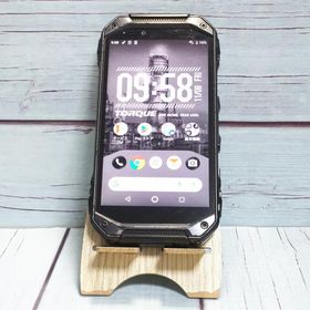 au 京セラ TORQUE G04 ブラック KYV46 本体 白ロム SIMロック解除済み SIMフリー C547709