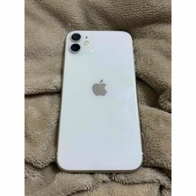 アイフォーン(iPhone)のiPhone11 ホワイト 本体 128GB SIMフリー(スマートフォン本体)