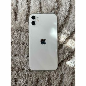 アイフォーン(iPhone)のアップル iPhone11 128GB ホワイト SIMフリー(スマートフォン本体)