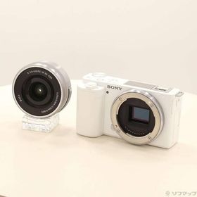 〔中古〕SONY(ソニー) VLOGCAM ZV-E10L パワーズームレンズキット ホワイト〔297-ud〕