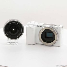 〔中古〕SONY(ソニー) VLOGCAM ZV-E10L パワーズームレンズキット ホワイト〔297-ud〕