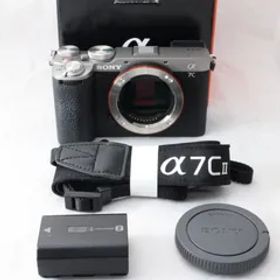 ☆良品・ショット数7744☆ SONY α7C II ボディシルバー ILCE-7CM2 S ソニー ミラーレス一眼カメラ α7CII #R471