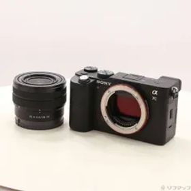 〔中古品〕 α7C ズームレンズキット ブラック ILCE-7CL B【269】