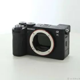 〔中古品〕 α7C II ボディ ブラック ILCE-7CM2【344】