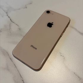 【美品】Apple iPhone 8 ゴールド 64GB 本体