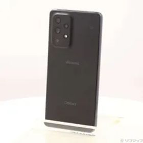 〔中古品〕 Galaxy A53 5G 128GB オーサムブラック SC-53C docomo SIMフリー【349】