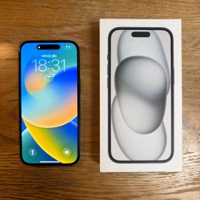 Apple iPhone 15 128GB ブラック 本体 箱付き