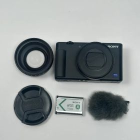 SONY VLOGCAM ZV-1 ブラック + WL-1 広角レンズ付
