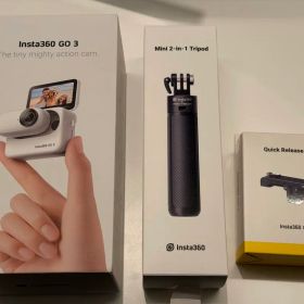 insta360 GO3 mini 2in1 tripod 他３点セット