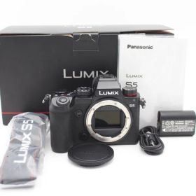 ショット数14397！■美品■ PANASONIC フルサイズ ミラーレス一眼カメラ ルミックス S5 ボディブラック DC-S5-K ♯89040
