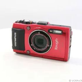 〔中古品〕 OLYMPUS STYLUS TG-4 RED Tough (4倍／防水／SDXC／レッド)【198】