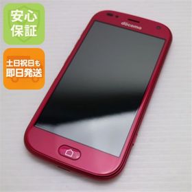 フジツウ(富士通)の新品同様 F-01L らくらくスマートフォン me ピンク M444(スマートフォン本体)