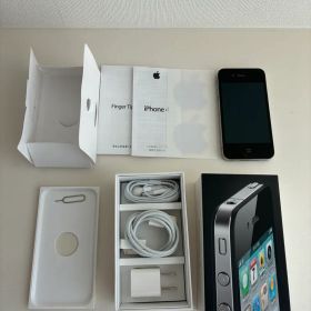 Apple iPhone4 ブラック 本体