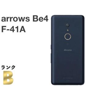 【良品】arrows Be4 F-41A docomo SIMフリー 32GB ブラック スマートフォン本体 送料無料 中古 S18