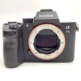 ソニー(SONY)の【全額返金保証】【最速発送】Sony デジタル一眼 α7 III ILCE-7M3 ボディ ブラック 動作確認済(ミラーレス一眼)