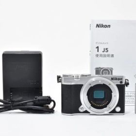 【大人気】 Nikon ニコン 1 J5 シルバー ボディ ミラーレス一眼カメラ
