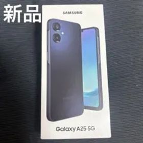 Samsung Galaxy A25 5G 本体 ブラック 64GB 未使用品