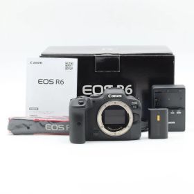 Canon EOS R6 ボディ ミラーレス一眼カメラ｜高感度・高速AF/手ぶれ補正/フルサイズ撮影に最適【中古】