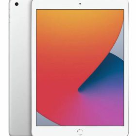 【中古】【安心保証】 iPad 10.2インチ 第8世代[32GB] セルラー au シルバー