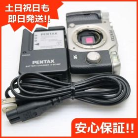 超美品 PENTAX Q10 シルバー ボディ 即日発送 デジ1 PENTAX デジタルカメラ 本体 土日祝発送OK 02000