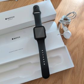 アップルウォッチ(Apple Watch)のApple Watch Series 3 42mmブラック 本体 新品ベルト付き(腕時計(デジタル))