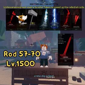 [自動配達]会計 フィッシュ1500 ロッド 57 - 70 + ネイツ 刃