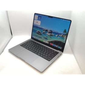【中古】Apple MacBook Pro 14インチ M3(CPU:8C/GPU:10C) 16GB/1TB シルバー MXE13J/A (14インチ,M3,2023)【高崎モントレー】保証期間１ヶ月【ランクA】