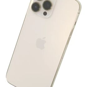 【Apple】アップル『iPhone 13 Pro Max / 6.7inch / 128GB / SIMロック解除済 au / ゴールド』MLJ63J/A 2021年9月発売 スマートフォン 1週間保証【中古】