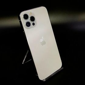 アップル(Apple)の【全額返金保証】【最速発送】Apple iPhone iPhone 12 Pro 128GB シルバー Softbank 動作確認済(スマートフォン本体)