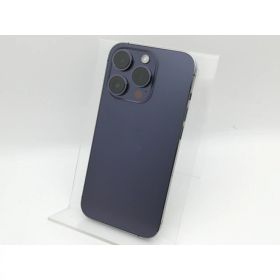 【中古】Apple docomo 【SIMフリー】 iPhone 14 Pro 256GB ディープパープル MQ1E3J/A【中野】保証期間1ヶ月【ランクC】