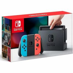 【整備済み品】 任天堂 Nintendo Switch 本体 ニンテンドー スイッチ 【Joy-Con (L) ネオンブルー/ (R) ネオンレッド】 初期型 HAC-S-KABAA 180日保証