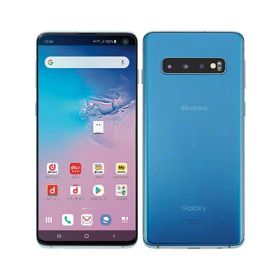 【SIMロック解除済】docomo Galaxy S10 SC-03L プリズムブルー SAMSUNG 当社3ヶ月間保証 中古 イオシス