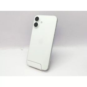 【中古】Apple 国内版 【SIMフリー】 iPhone 16 Plus 128GB ホワイト MXVC3J/A【立川フロム中武】保証期間1ヶ月【ランクA】