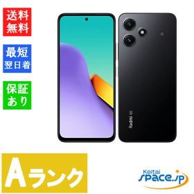 【中古】Aランク SIMフリー Xiaomi Redmi 12 5G ミッドナイトブラック A401XM [4GB+128GB][SoftbankからSIMロック解除済][シャオミ]