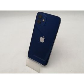 【中古】Apple 国内版 【SIMフリー】 iPhone 12 128GB ブルー MGHX3J/A【OSU301】保証期間１ヶ月【ランクC】