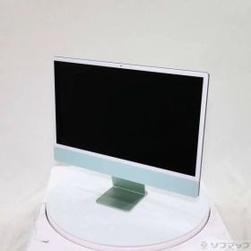 〔中古品〕 iMac 24-inch Mid-2021 MGPH3J／A Apple M1 8コアCPU_8コアGPU 16GB SSD1TB グリーン 〔15.7 Sequoia〕【258】