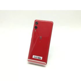 【中古】Wiko 楽天モバイル 【SIMフリー】 Rakuten Hand クリムゾンレッド 4GB 64GB P710【広島】保証期間1ヶ月【ランクB】