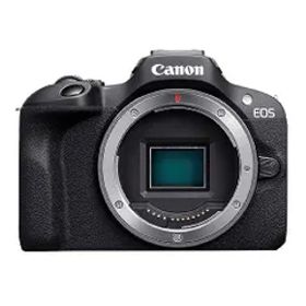 【中古】Canon ミラーレス一眼カメラ EOS R100 ボディー(レンズなし) ブラック/APS-C/約356g EOSR100